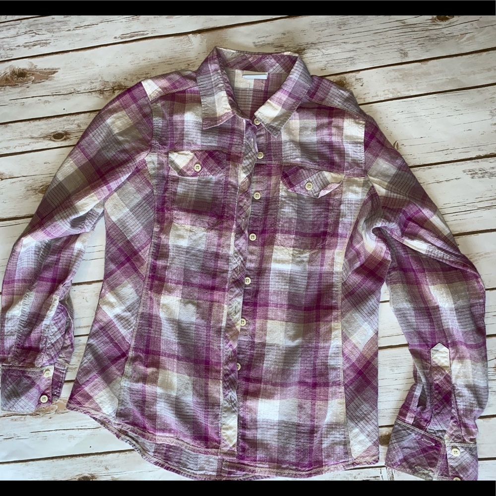 Woman’s Columbia button down